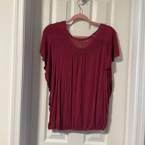 Maurices beautiful dark rose top. - Picture 4 of 4